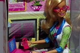 And then she whipped out “Barbie — the Software Engineer”
