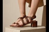 Brown-Strappy-Sandals-Heels-1
