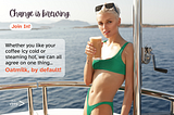 New Advert Ft. Wallis Day Makes Iced Coffee Positively Steamy