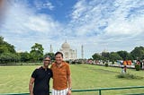 Robert Kiyosaki & Sunil Tulsiani Indian Escapade — An Unforgettable Visit to the Iconic Taj Mahal