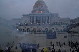 U.S. Capitol under siege. Photo from 11th Hour https://twitter.com/11thHour/status/1346958469073661953.