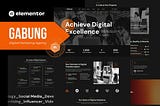 Gabung — Digital Marketing Agency Elementor Template Kit