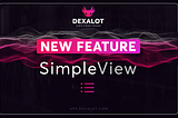 Dexalot SimpleView