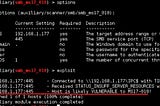 Exploiting MS 17–010 (Blue) in Windows