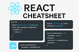 React Cheat Sheet