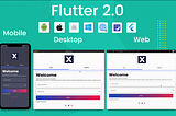 Flutter 2.0 Login Ui Kit(Desktop,Web, iOS, Android)