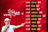 Stopping of Vote Chori became the Indian Civil Rights Movement?
