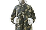 Oversized Hooded Sherpa Blanket with Side Pockets | Image