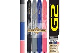 Pilot G2 Mineral Art Fine Point Pens Set - 4ct | Image