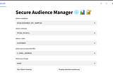 How to create a Secure Audience Manager as a Snowflake Native App
