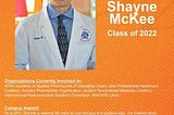 Shayne McKee Student of the Month