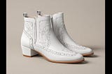 White-Booties-Low-Heel-1