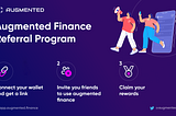 Augmented Finance Referral Program: Refer a Friend and Earn AGF Tokens