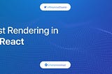 List Rendering in React