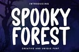 Spooky Forest Font