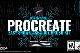 Easy Procreate Snowflake Tutorial + FREE DIY Stamp Brush Kit