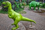 Eran patas de dinosaurio