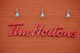 I worked at Tim Hortons for the summer