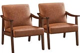 yaheetech-2pcs-mid-century-upholstered-faux-leather-armchair-with-solid-wood-legsbrown-size-24-5x28x-1