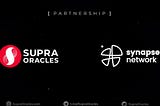 SupraPartners #163 — SupraOracles partners with Synapse Network to revolutionize decentralized…