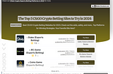 Unlock huge bonuses and find the top csgo betting sites for 2024 with BetterChecked Reviews.