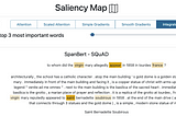 Interpreting Saliency Maps for Question A with UKP-SQuARE