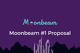 Moonbeam社区提议新增收集人维护网络稳定，你怎么看？