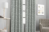 Habitat Valencia Light Filtering Grommet Curtain Panel | Image