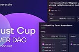 Rust Cup validator race: its history and the battle on EVER DAO