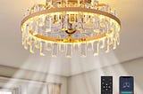 crossio-20-crystal-ceiling-fan-with-lights-and-remote-round-flush-mount-ceiling-fan-luxury-gold-cage-1