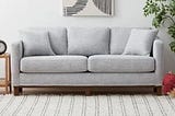 gap-home-upholstered-wood-base-sofa-gray-1