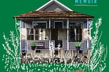 [image description: the book cover of Gentrifier: A Memoir by Anne Elizabeth Moore. The background is green with a house made of several photos of houses collaged together into one. The title is in blue lettering across the top.] Disclaimer: I received a free copy of this book in exchange for an honest review and I honestly LOVED it! There’s an affiliate link at the end.