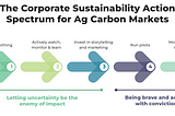 Sustainability champions, don’t let uncertainty be the enemy of impact in ag carbon markets