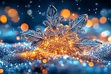 Frozen Snowflakes Wallpaper Aesthetic: A Glimpse of Winter Magic