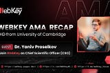 WebKey AMA Recap: Insights from CSO Dr.