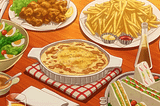 Food always brings the best comfort