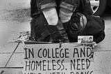 Homelessness among college students is a growing crisis