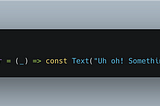 Handle build phase errors in Flutter