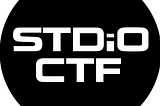 STDiO CTF logo