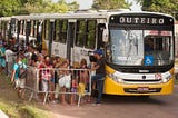 Ônibus belenense: Andando no latão