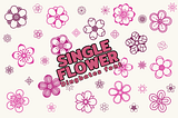 Single Flower Font