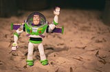 Buzz Lightyear waving