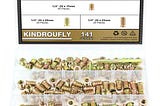 kindroufly-141-pieces-14-20-x-10mm15mm20mm25mm-threaded-inserts-nut-inserts-wood-inserts-steel-threa-1