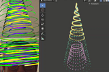 A WebAR AI Christmas Tree Example