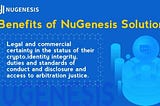 Taking the crypto market by storms through NuGenesis Network Blockchain with Revolutionary…