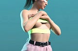 Intimate apparel inspired costume in game characters’ apparel design