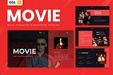 Movie — Movie Production Google Slide Templates