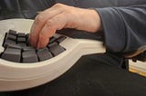 Parking my palms while typing