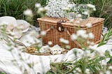 Photo of a picnic basket by Evangelina Silina on Unsplash