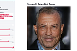 Build an app to synthesize photorealistic faces using TensorFlow and Streamlit